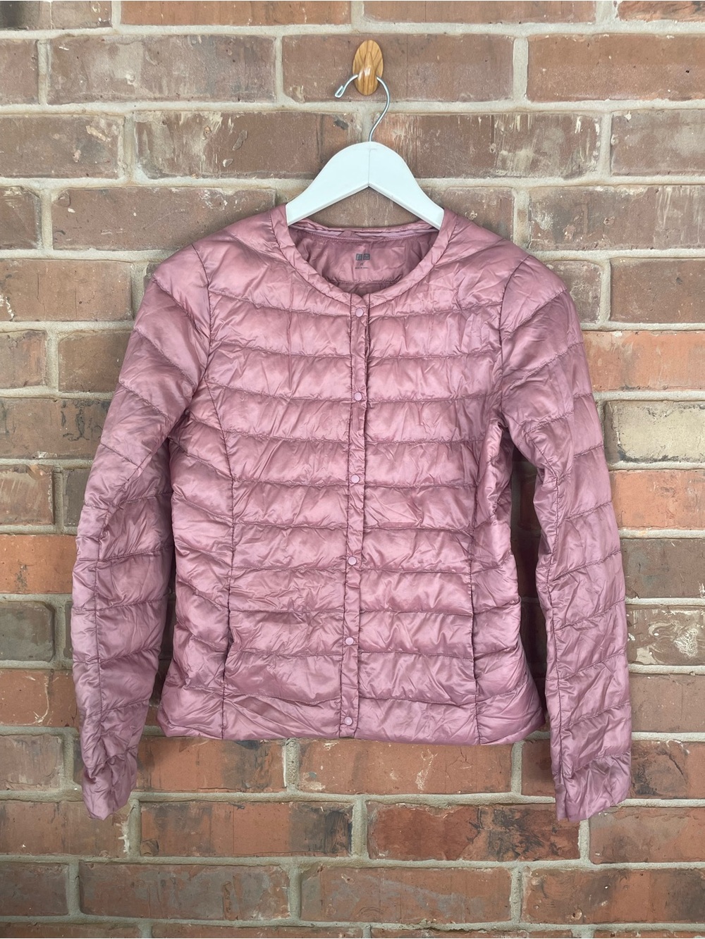 Uniqlo Women’s Quilted Snap-Front Puffer Jacket XS #260